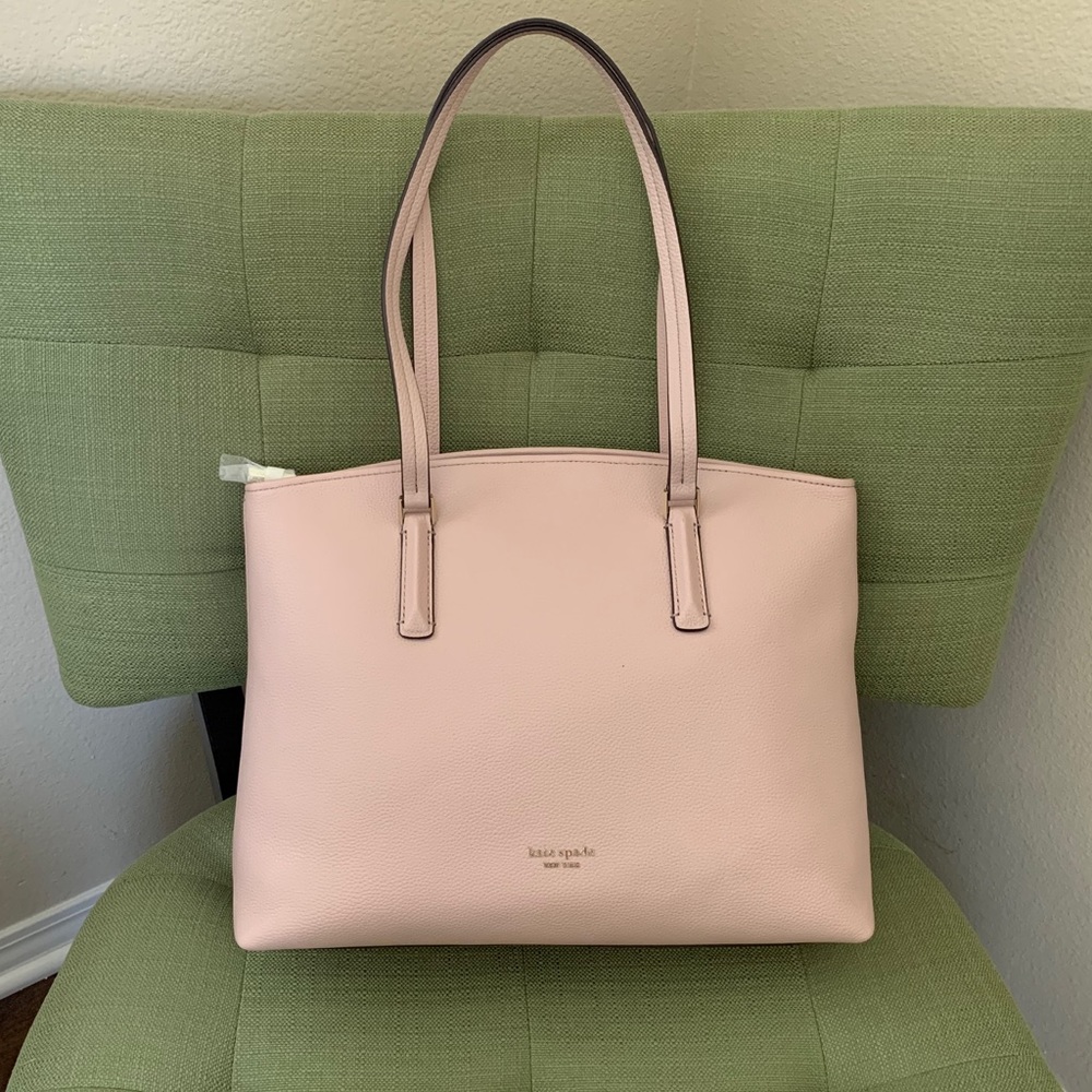 Kate Spade Abbott large tote.  New with tag. Pink